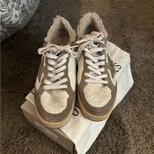 Golden Goose Ballstar Sherling Lining Grey size 37